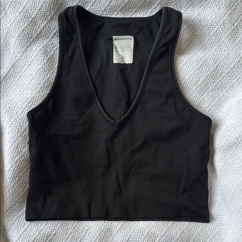 Athleta V-Neck workout top